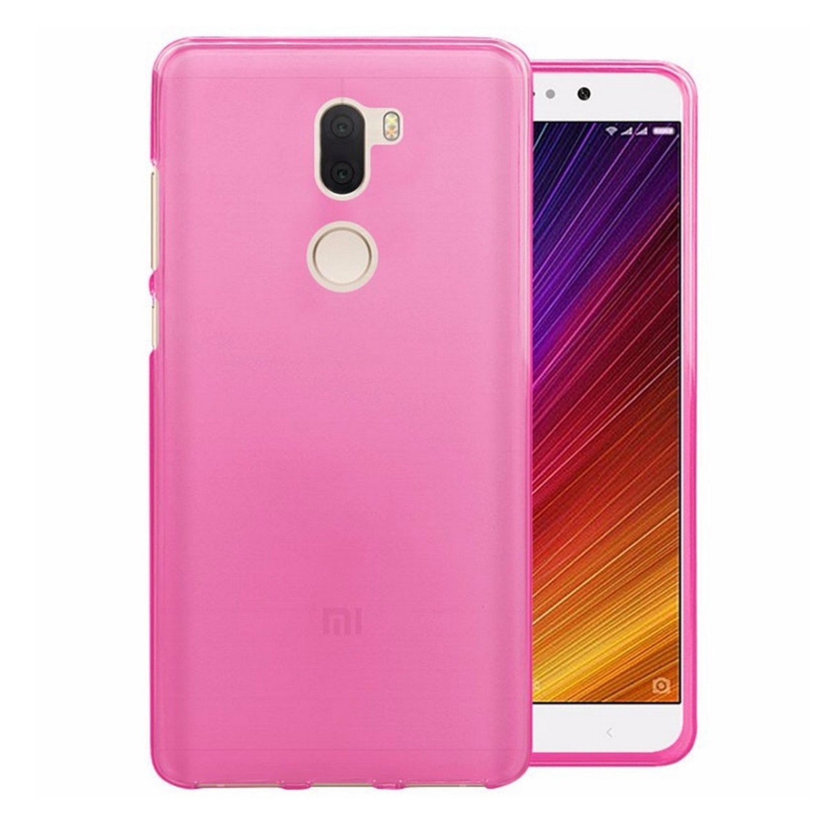 Funda Gel Tpu para Xiaomi Mi 5S Plus Color Rosa