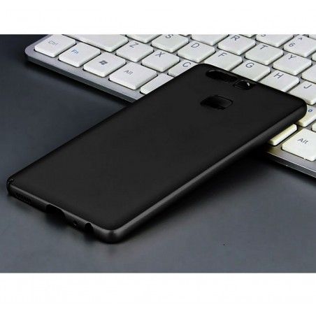 Carcasa Funda Dura Completa Negra para Huawei P9 Plus
