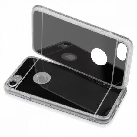 Funda Gel Tpu Efecto Espejo Gris para Iphone 7 /  8