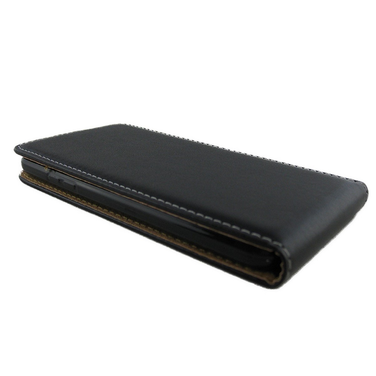 Funda Piel Premium Negra Ultra-Slim para Lg X Power