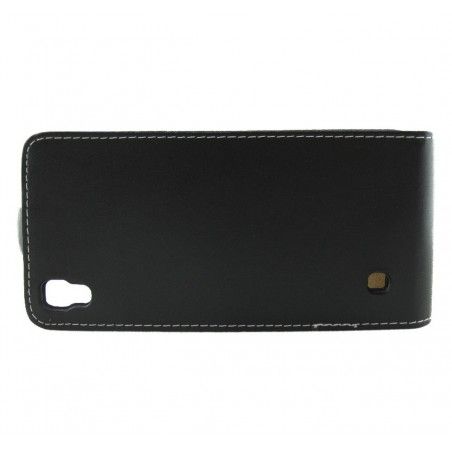 Funda Piel Premium Negra Ultra-Slim para Lg X Power