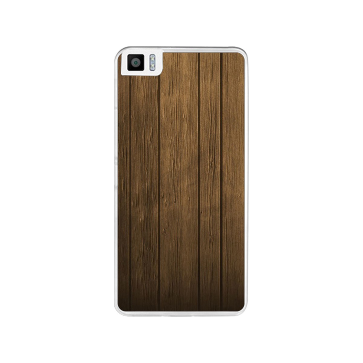Funda Gel Tpu para Bq Aquaris M4.5 Diseño Madera Dibujos