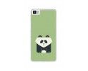 Funda Gel Tpu para Bq Aquaris M4.5 Diseño Panda Dibujos