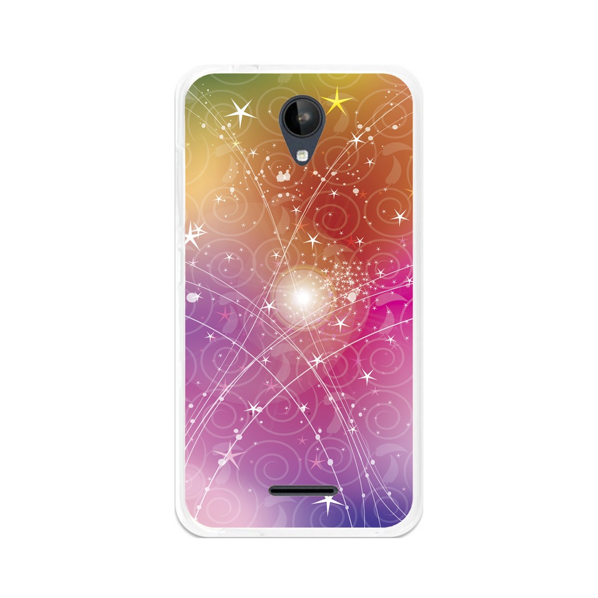 Funda Gel Tpu para Zte Blade A310 Diseño Abstracto Dibujos