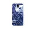 Funda Gel Tpu para Zte Blade A310 Diseño Circuito Dibujos