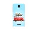 Funda Gel Tpu para Zte Blade A310 Diseño Furgoneta Dibujos