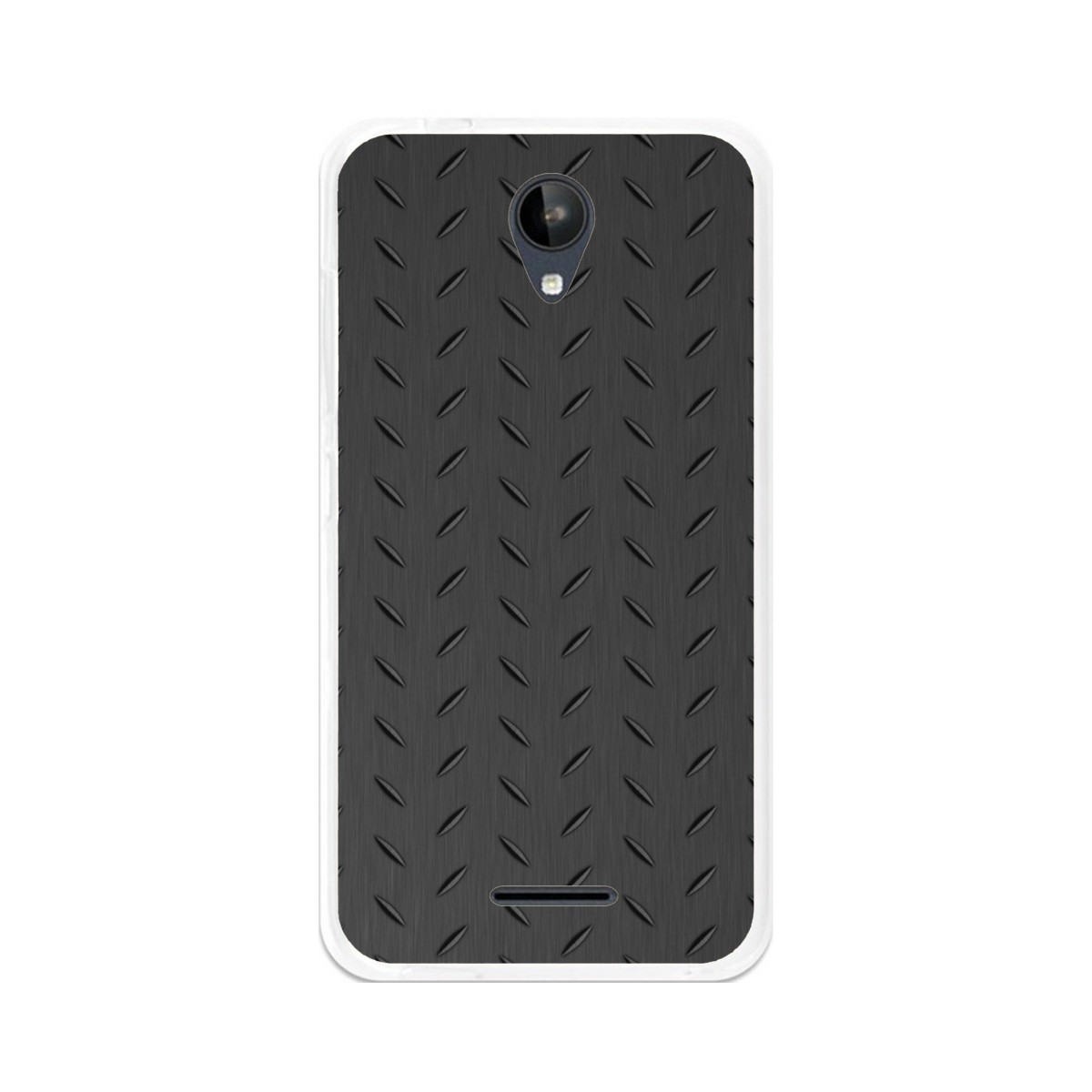 Funda Gel Tpu para Zte Blade A310 Diseño Metal Dibujos