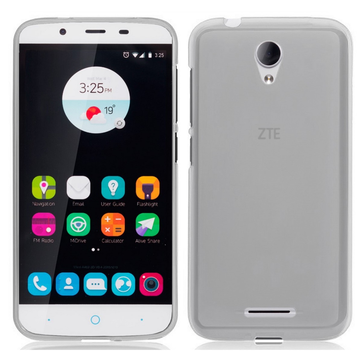 Funda Gel Tpu para Zte Blade A310 Color Transparente