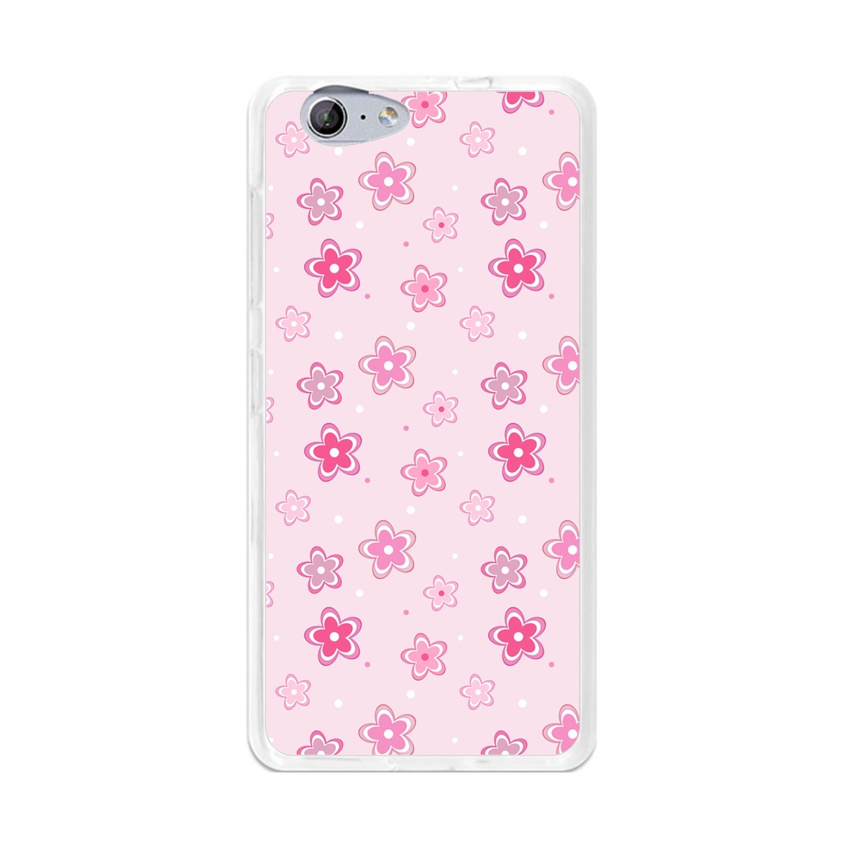 Funda Gel Tpu para Orange Neva 80 / Zte Blade V770 Diseño Flores Dibujos