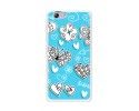 Funda Gel Tpu para Orange Neva 80 / Zte Blade V770 Diseño Mariposas Dibujos
