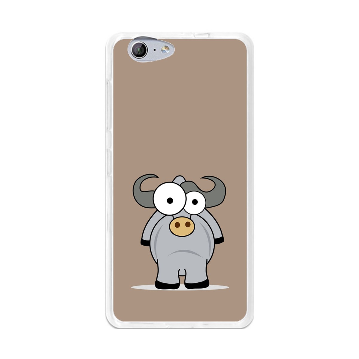 Funda Gel Tpu para Orange Neva 80 / Zte Blade V770 Diseño Toro Dibujos