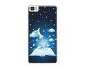 Funda Gel Tpu para Bq Aquaris M2017 / M5.5 Diseño Libro-Cuentos Dibujos
