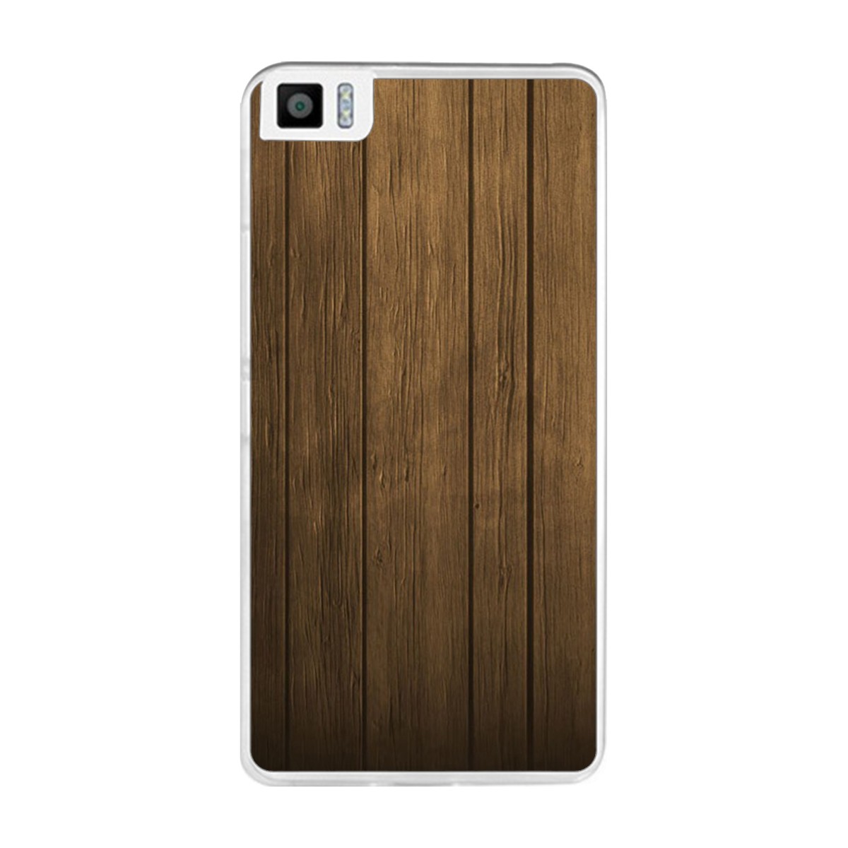 Funda Gel Tpu para Bq Aquaris M2017 / M5.5 Diseño Madera Dibujos