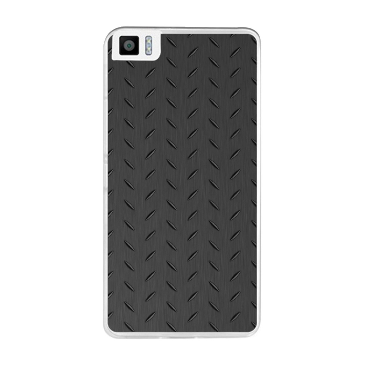 Funda Gel Tpu para Bq Aquaris M2017 / M5.5 Diseño Metal Dibujos