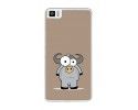 Funda Gel Tpu para Bq Aquaris M2017 / M5.5 Diseño Toro Dibujos