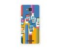 Funda Gel Tpu para Asus Zenfone 3 Max Zc520Tl Diseño Apps Dibujos