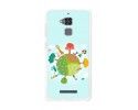Funda Gel Tpu para Asus Zenfone 3 Max Zc520Tl Diseño Familia Dibujos