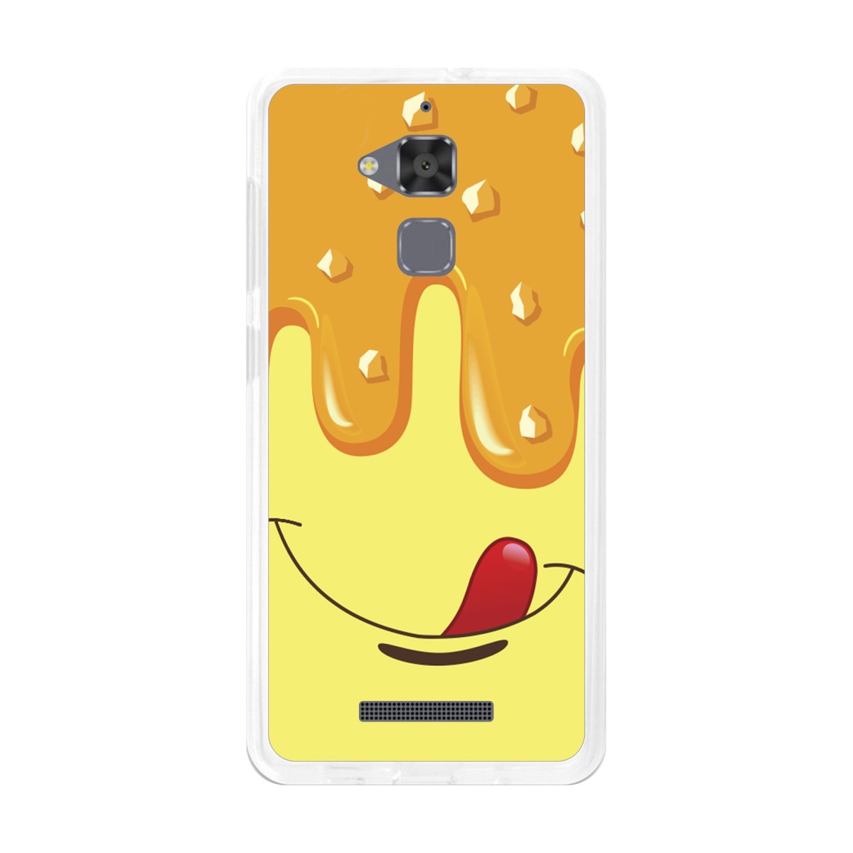 Funda Gel Tpu para Asus Zenfone 3 Max Zc520Tl Diseño Helado Vainilla Dibujos