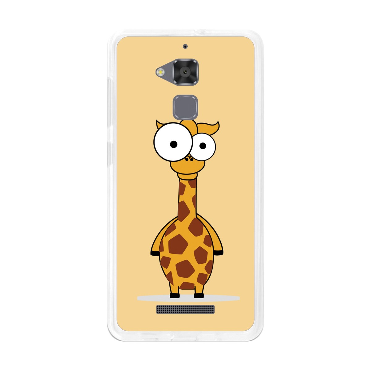 Funda Gel Tpu para Asus Zenfone 3 Max Zc520Tl Diseño Jirafa Dibujos
