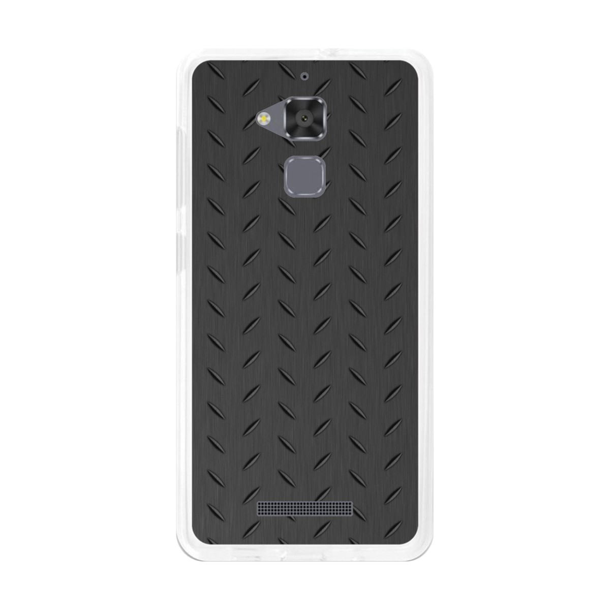 Funda Gel Tpu para Asus Zenfone 3 Max Zc520Tl Diseño Metal Dibujos