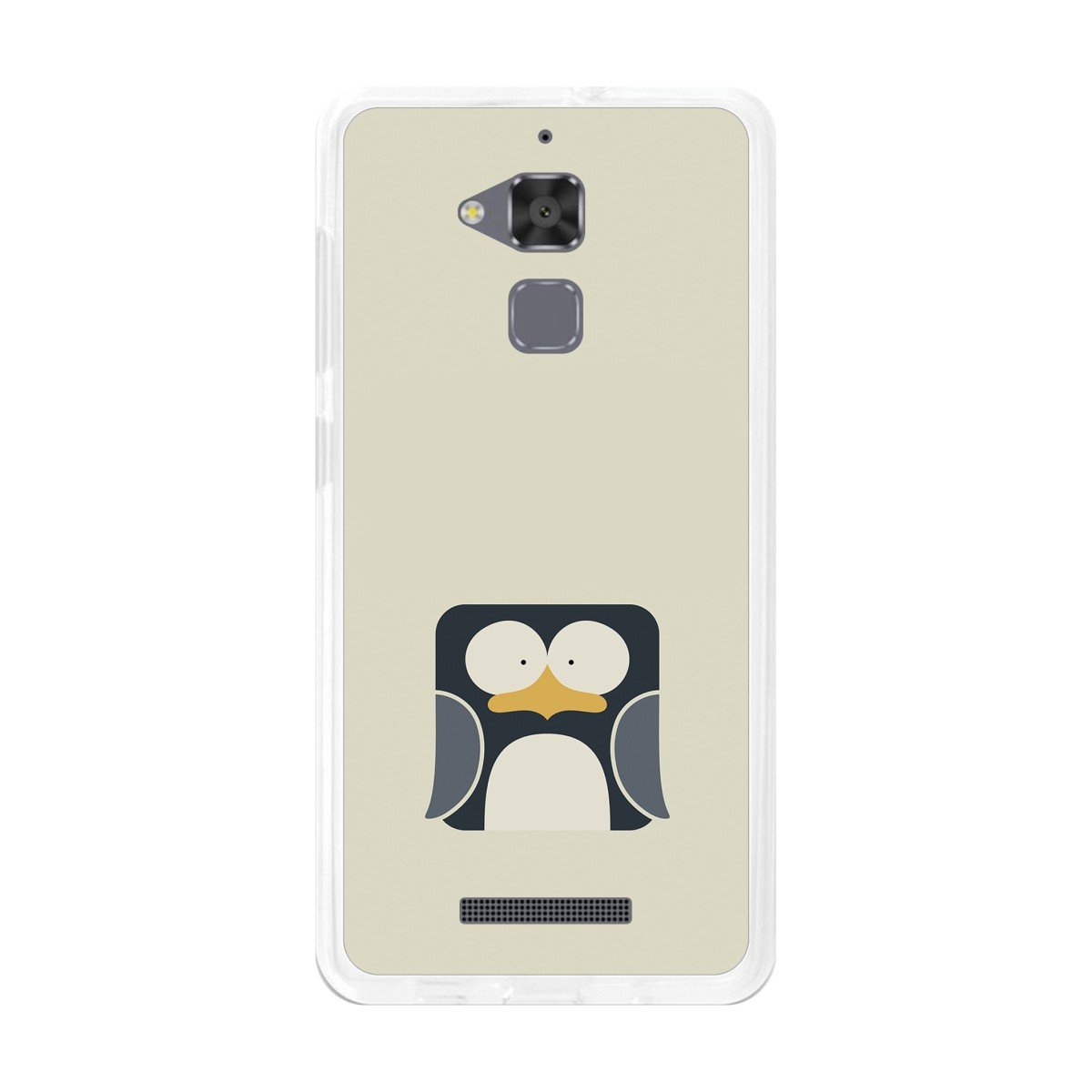 Funda Gel Tpu para Asus Zenfone 3 Max Zc520Tl Diseño Pingüino Dibujos