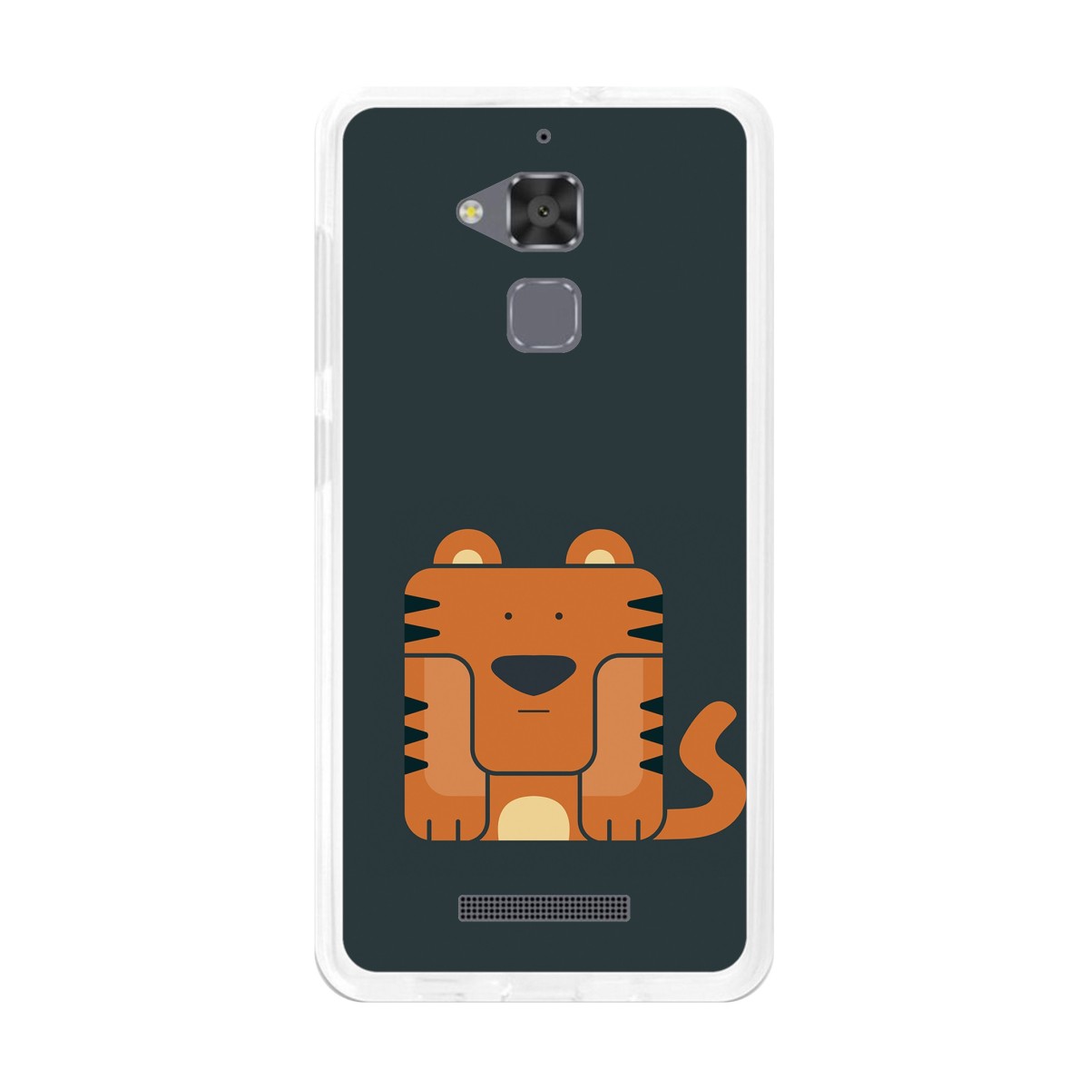Funda Gel Tpu para Asus Zenfone 3 Max Zc520Tl Diseño Tigre Dibujos