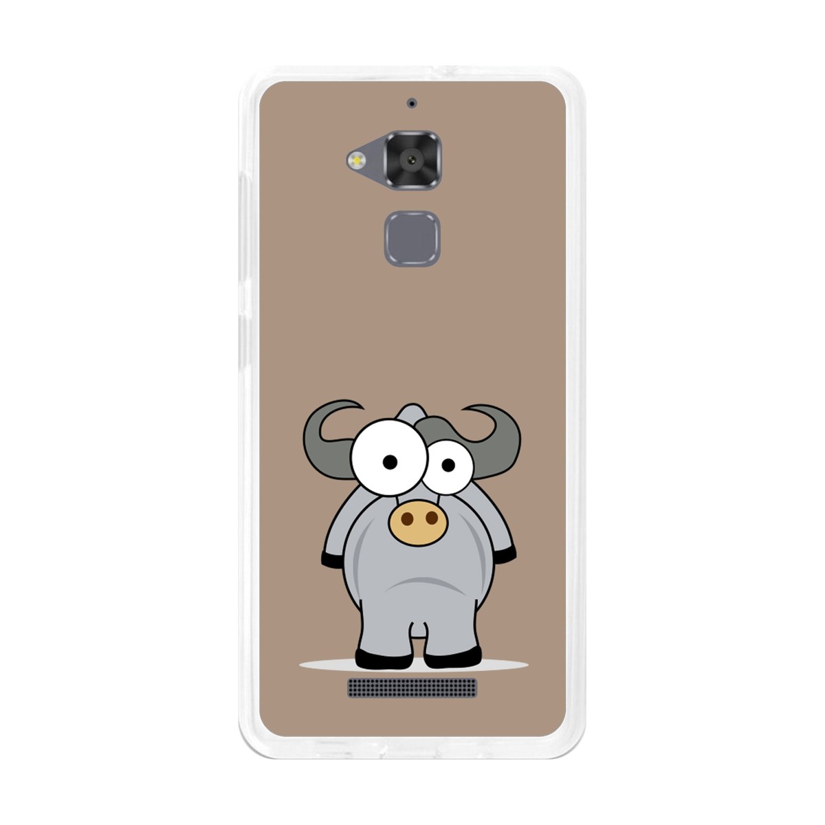 Funda Gel Tpu para Asus Zenfone 3 Max Zc520Tl Diseño Toro Dibujos