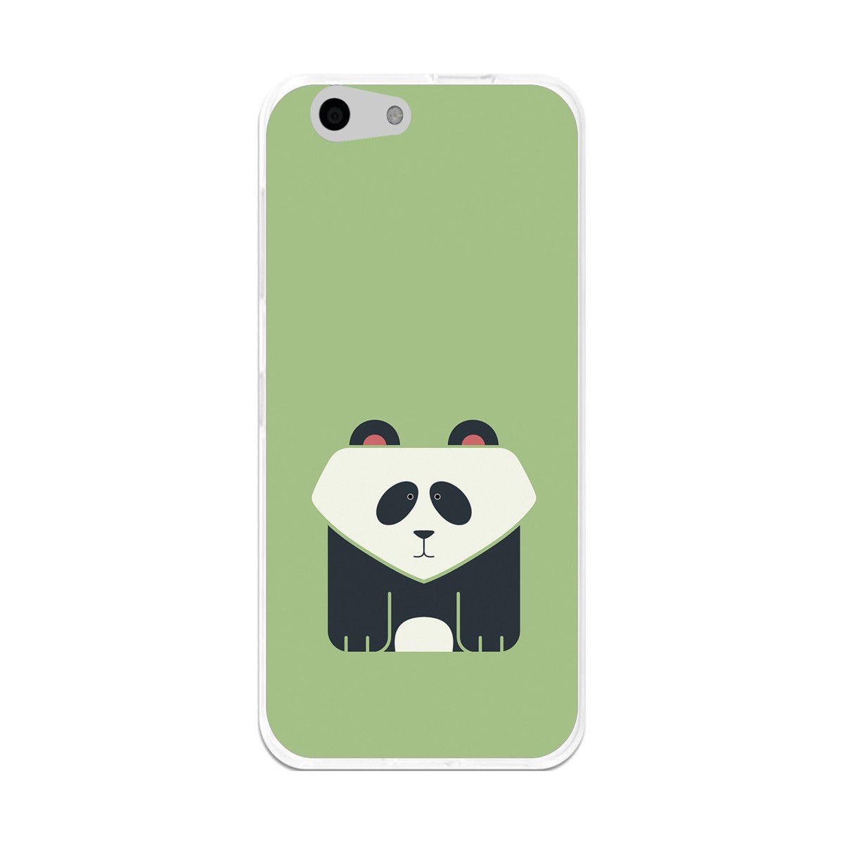 Funda Gel Tpu para Orange Dive 71 / Zte Blade A506 Diseño Panda Dibujos