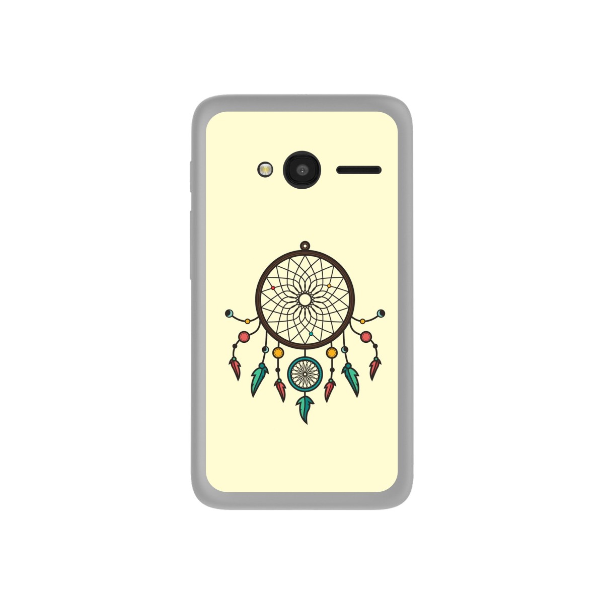 Funda Gel Tpu para Orange Rise 31 / Alcatel Pixi 4 (4") Diseño Atrapasueños Dibujos