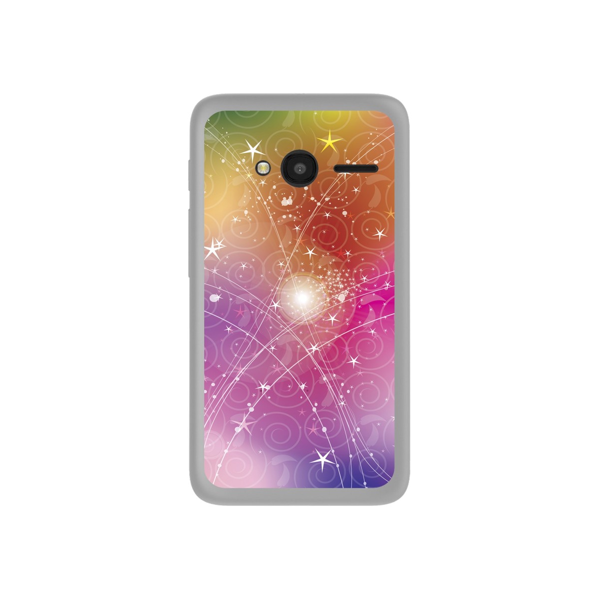 Funda Gel Tpu para Orange Rise 31 / Alcatel Pixi 4 (4") Diseño Abstracto Dibujos