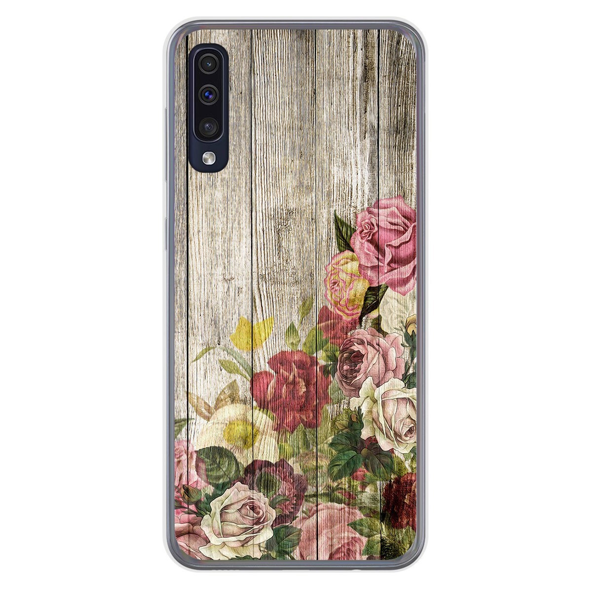 Funda Gel Tpu para Samsung Galaxy A50 / A50s / A30s diseño Madera 08 Dibujos