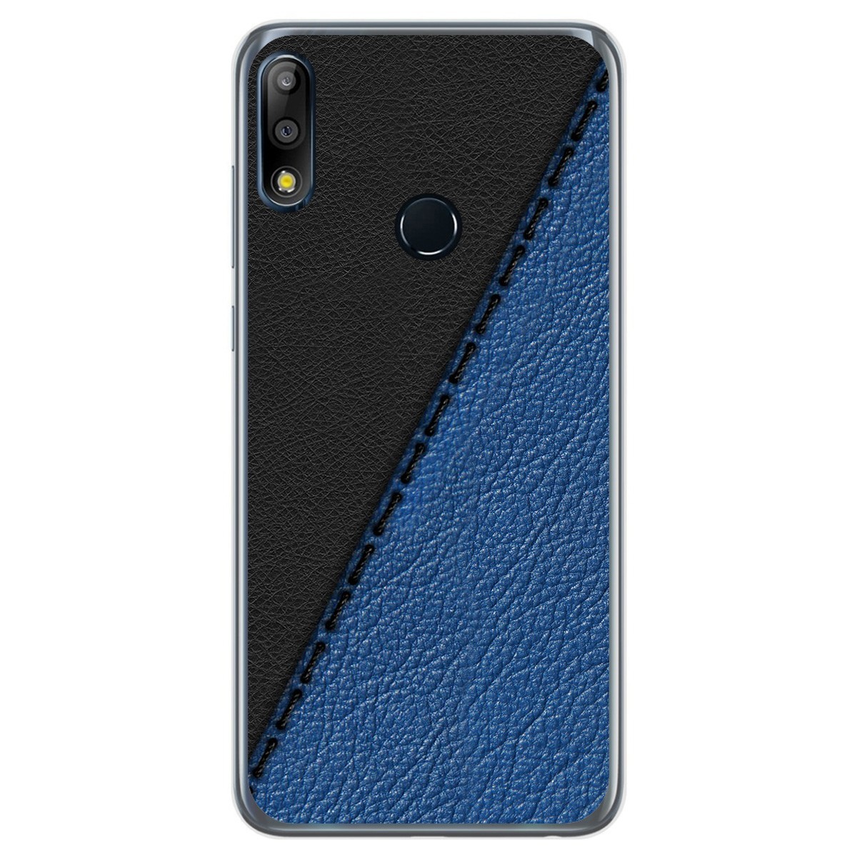 Funda Gel Tpu para Asus Zenfone Max (M2) diseño Cuero 02 Dibujos