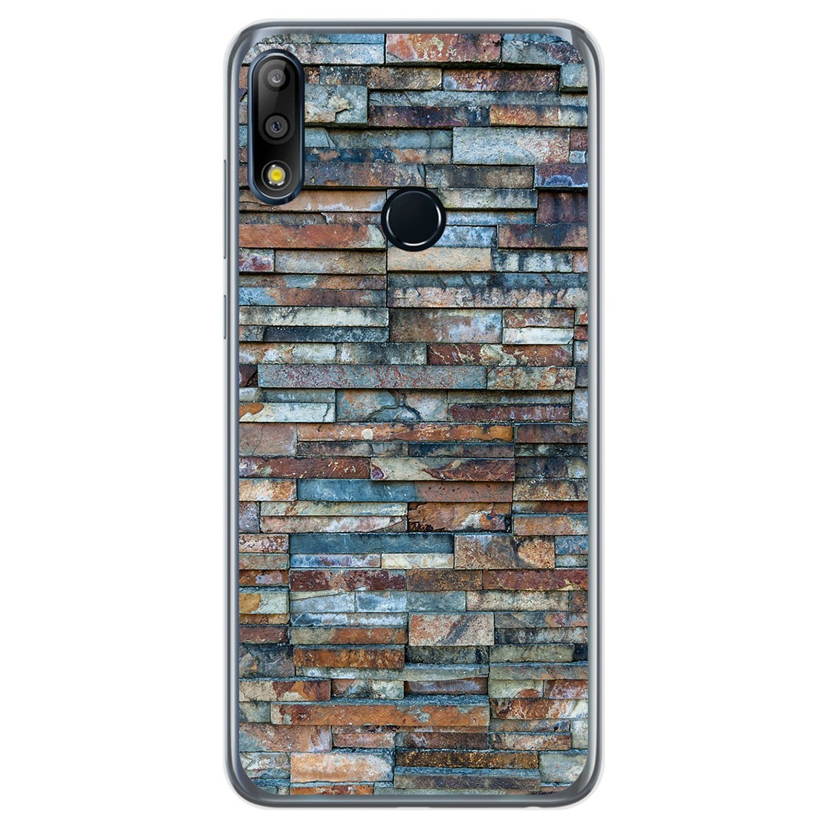 Funda Gel Tpu para Asus Zenfone Max (M2) diseño Ladrillo 05 Dibujos