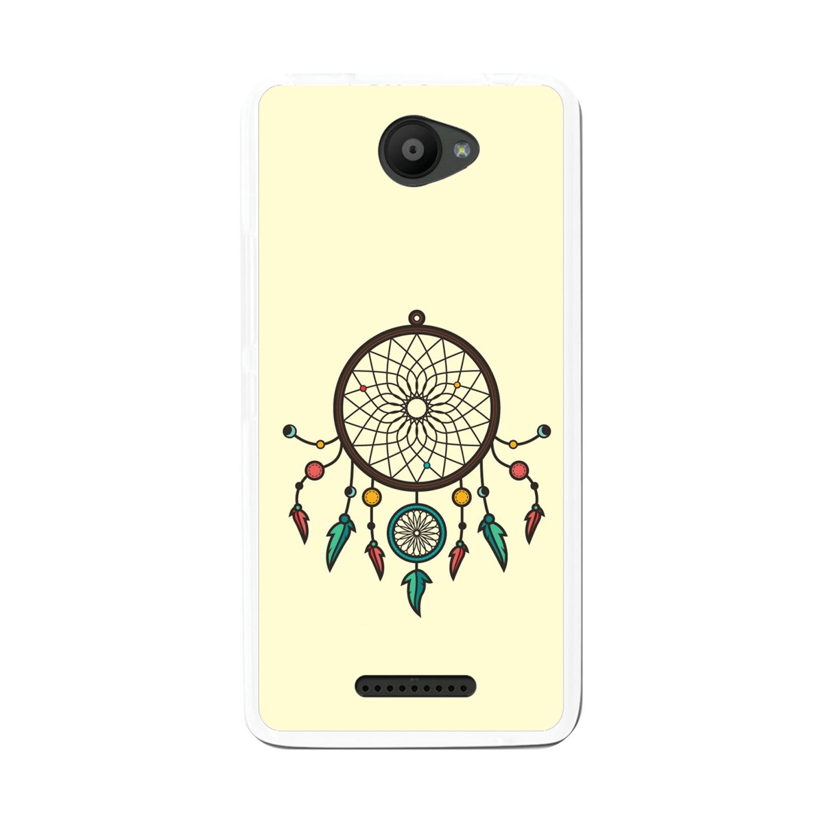 Funda Gel Tpu para Bq Aquaris U / U Lite Diseño Atrapasueños Dibujos