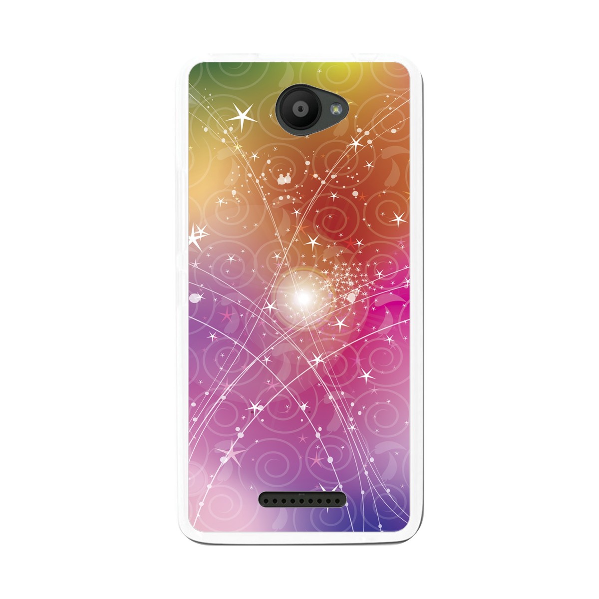 Funda Gel Tpu para Bq Aquaris U / U Lite Diseño Abstracto Dibujos