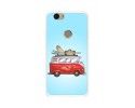 Funda Gel Tpu para Huawei Nova Diseño Furgoneta Dibujos