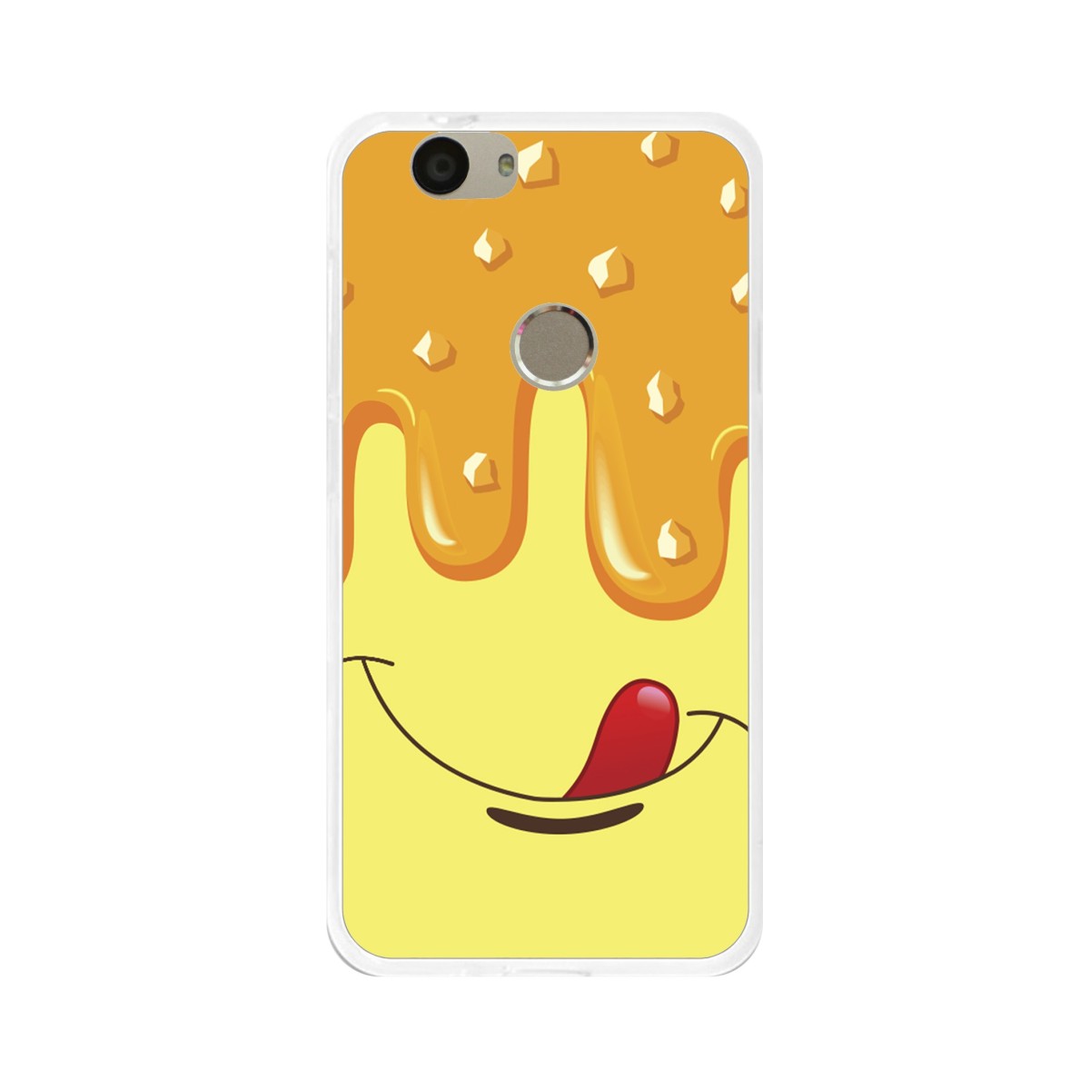 Funda Gel Tpu para Huawei Nova Diseño Helado Vainilla Dibujos