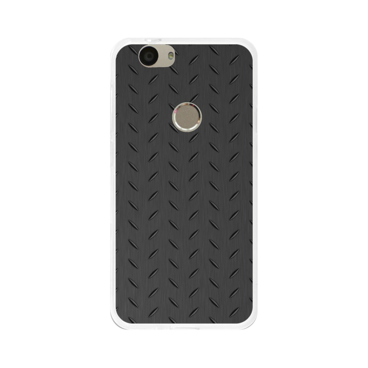 Funda Gel Tpu para Huawei Nova Diseño Metal Dibujos