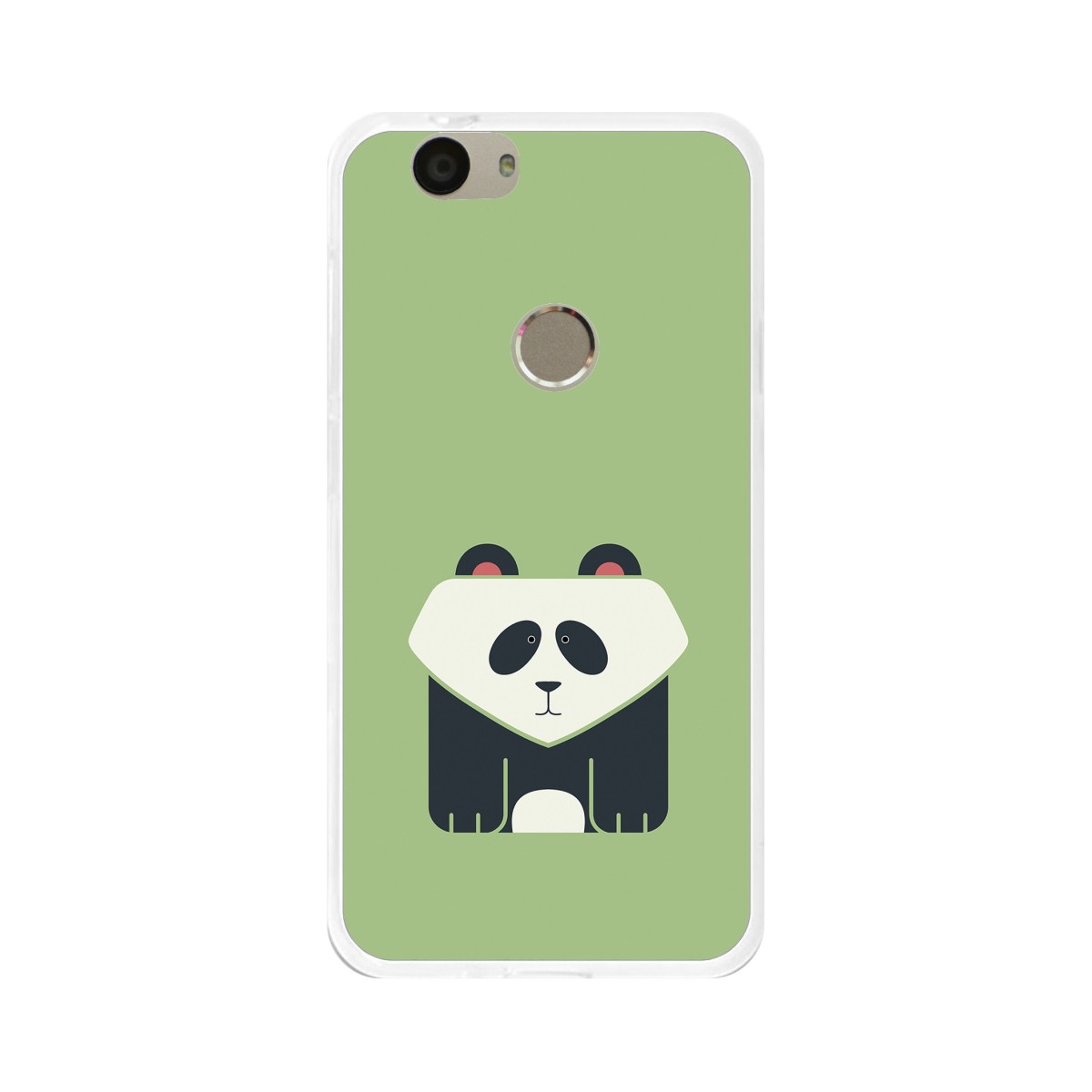 Funda Gel Tpu para Huawei Nova Diseño Panda Dibujos