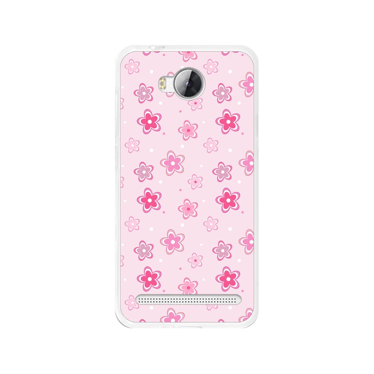 Funda Gel Tpu para Huawei Y3 II Diseño Flores Dibujos