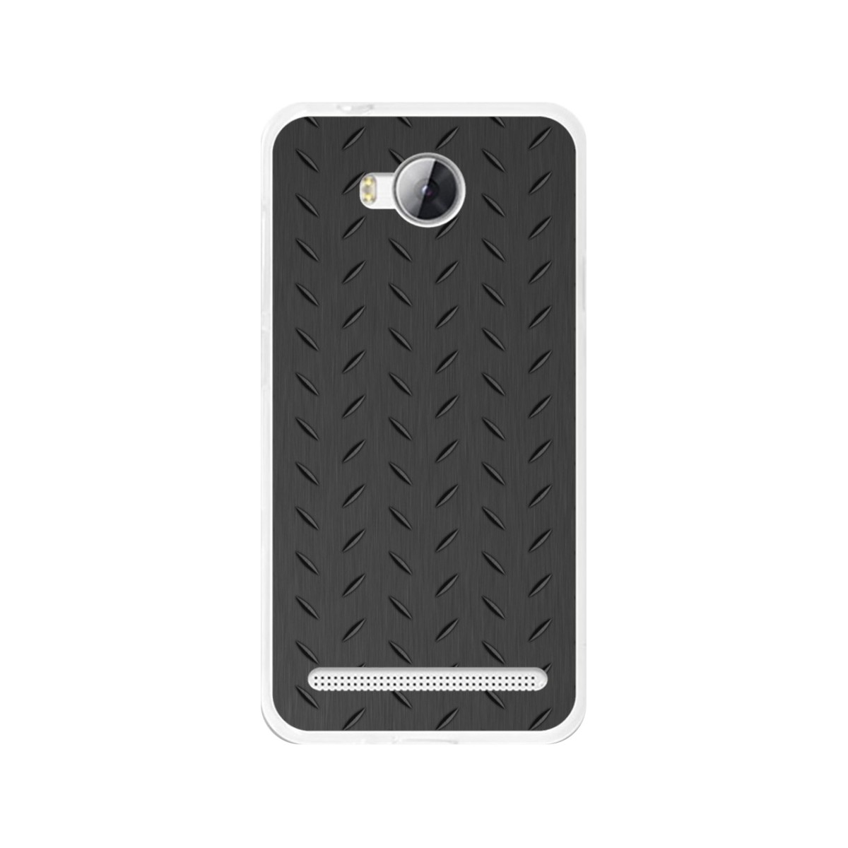 Funda Gel Tpu para Huawei Y3 II Diseño Metal Dibujos