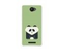 Funda Gel Tpu para Bq Aquaris U / U Lite Diseño Panda Dibujos