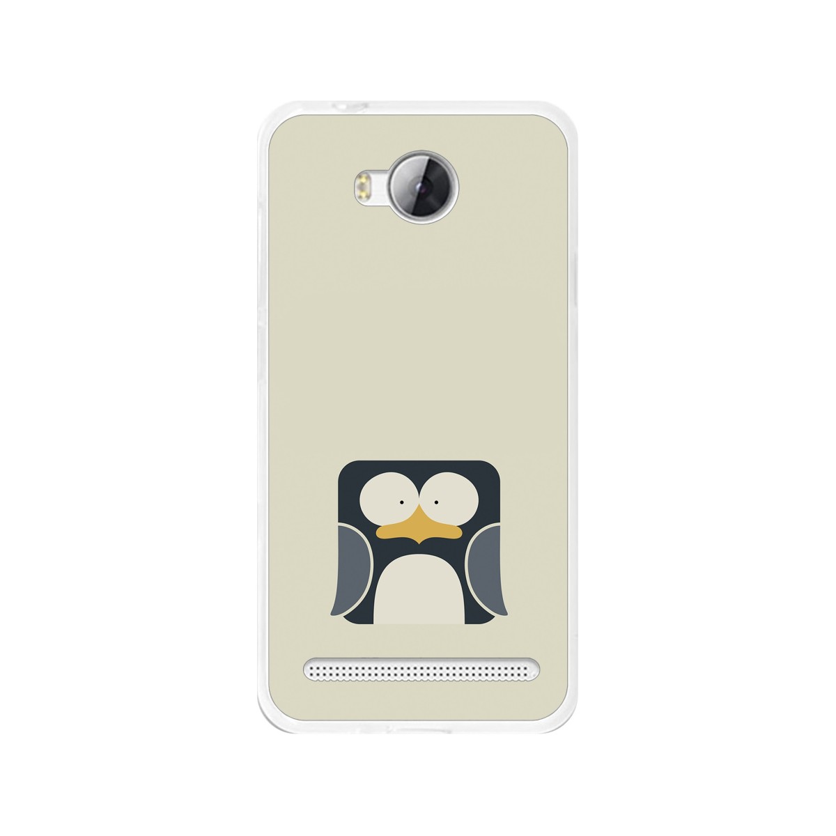 Funda Gel Tpu para Huawei Y3 II Diseño Pingüino Dibujos