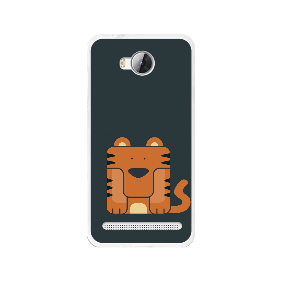 Funda Gel Tpu para Huawei Y3 II Diseño Tigre Dibujos