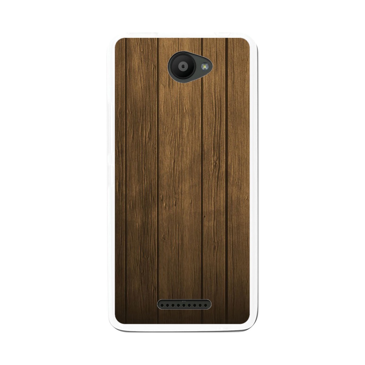 Funda Gel Tpu para Bq Aquaris U / U Lite Diseño Madera Dibujos