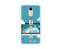 Funda Gel Tpu para Xiaomi Redmi Note 4 / Note 4 Pro Diseño Cohete Dibujos