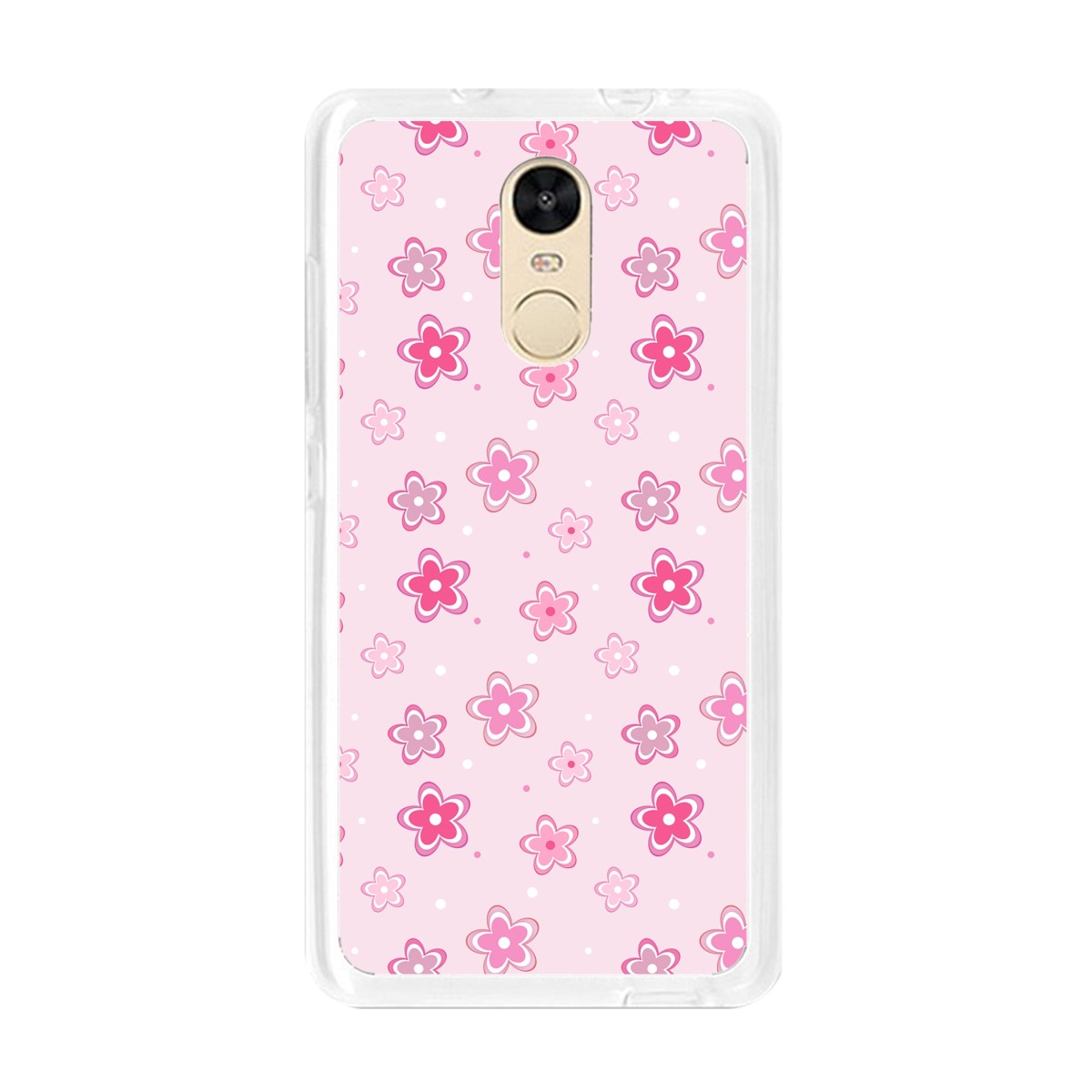 Funda Gel Tpu para Xiaomi Redmi Note 4 / Note 4 Pro Diseño Flores Dibujos