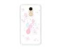 Funda Gel Tpu para Xiaomi Redmi Note 4 / Note 4 Pro Diseño Flores-Minimal Dibujos