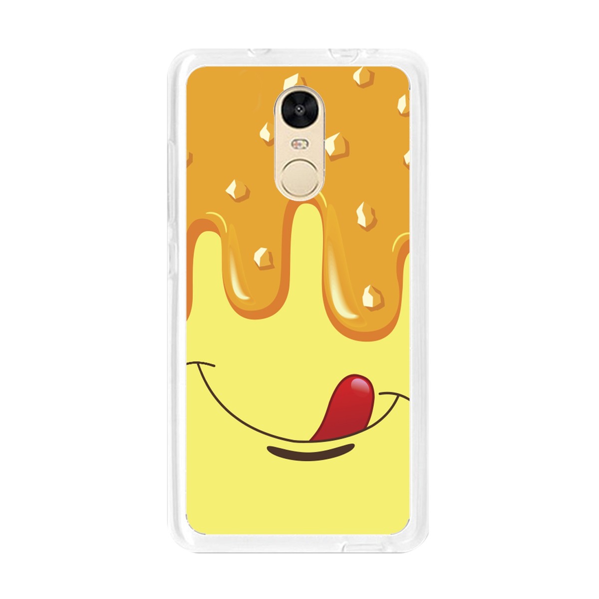 Funda Gel Tpu para Xiaomi Redmi Note 4 / Note 4 Pro Diseño Helado Vainilla Dibujos