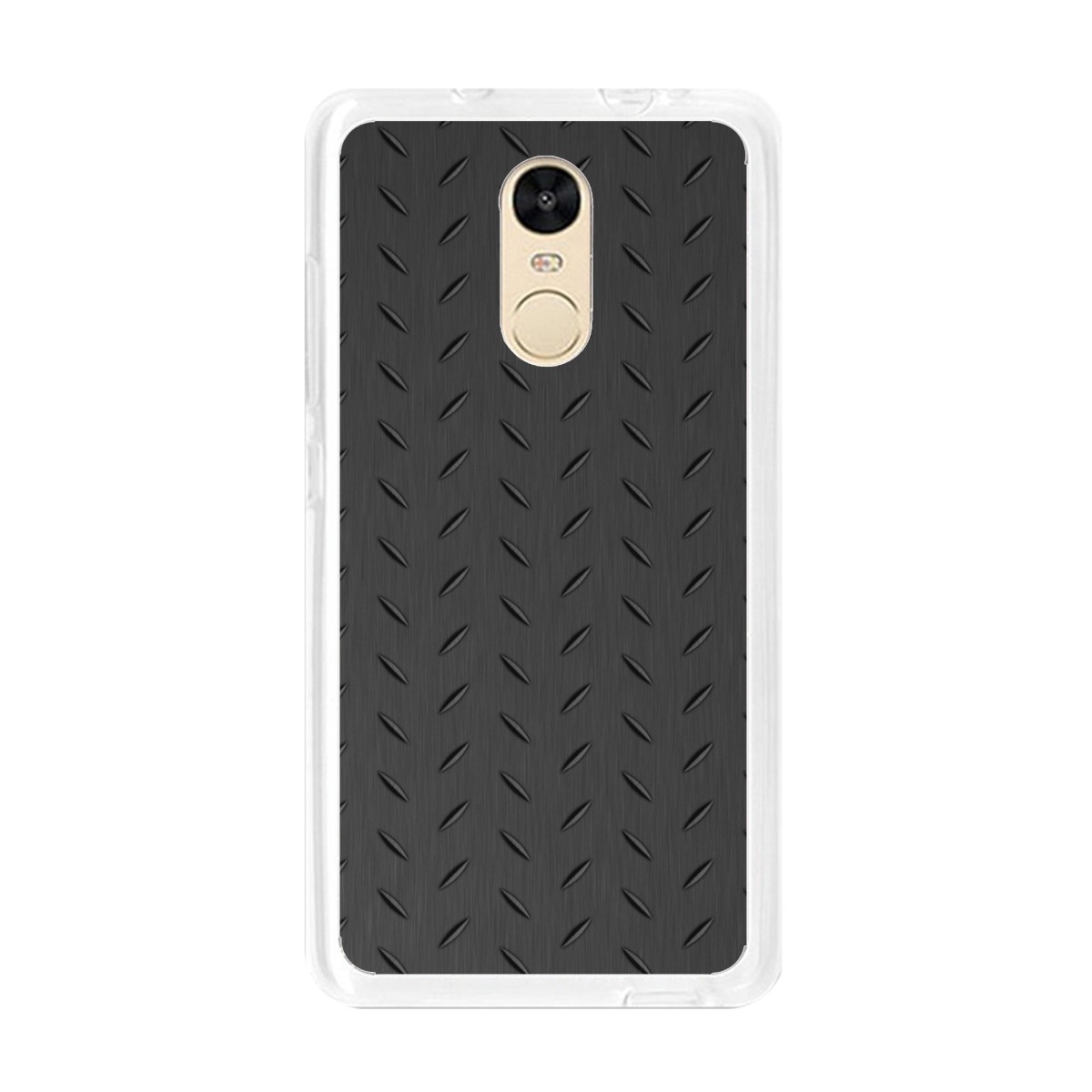 Funda Gel Tpu para Xiaomi Redmi Note 4 / Note 4 Pro Diseño Metal Dibujos